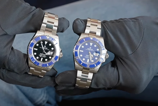 Rolex Submariner in weißgold SMURF / SMURPH Ref. 116519LB und Ref. 126619LB