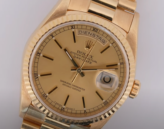 RolexDay-Date 36 YellowGold (1999) Referenz 18238