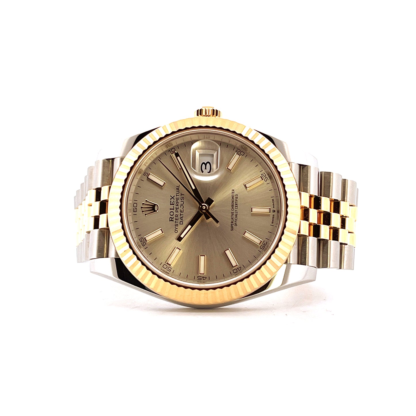 Rolex Datejust 41 Bicolor Gold Dial