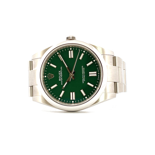 Rolex Oyster Perpetual 41 Green (Unworn / 2025)