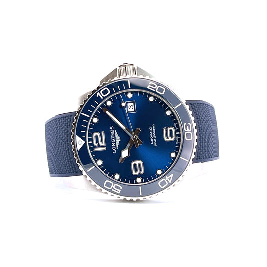 Longines - Longines Blue Hydroconquest Automatic - Juwelier Spliedt