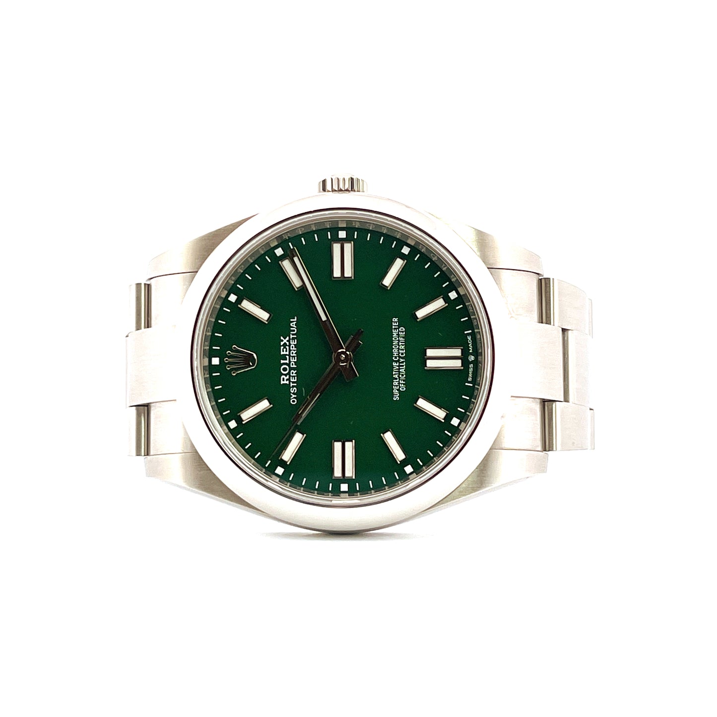 Rolex - Oyster Perpetual 41 Green - Juwelier Spliedt