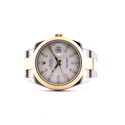 Rolex - Datejust 41 Bicolor White Dial - Juwelier Spliedt