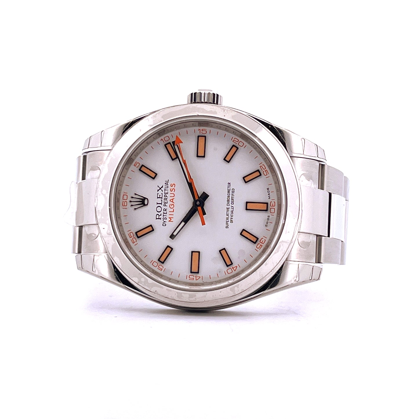 Rolex - Rolex Milgauss White NOS 2012 - Juwelier Spliedt