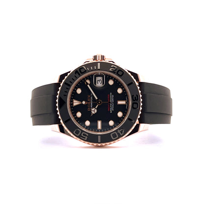 Rolex Yacht-Master 37 Everose Oysterflex