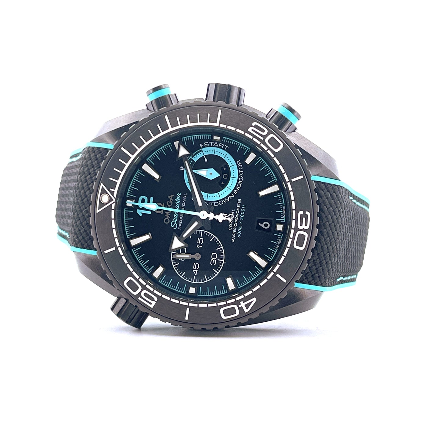 Omega Seamaster Planet Ocean Chronograph Entz Deep Black (2024)