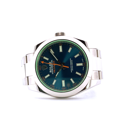 Rolex Milgauss Blue Dial