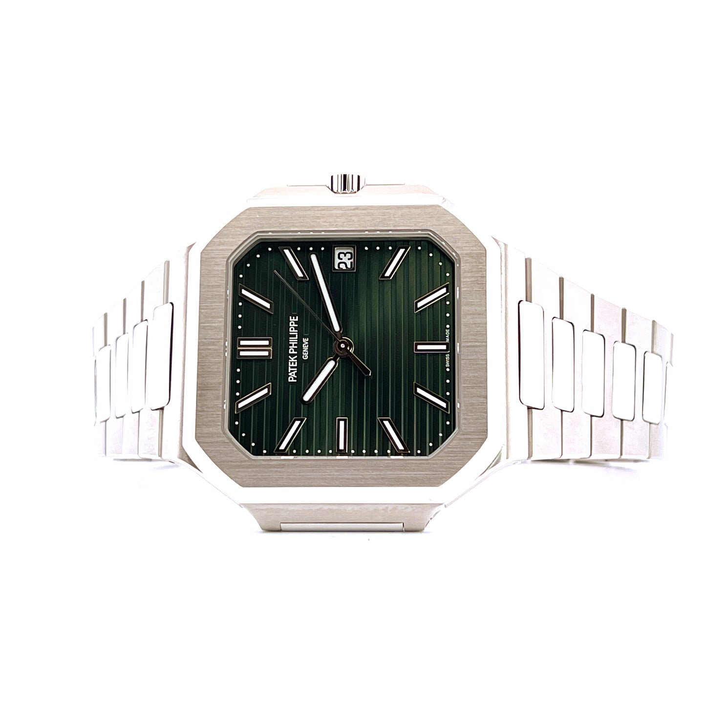 Patek Philippe - Patek Philippe Cubitus Steel Green Dial - [product_sku]