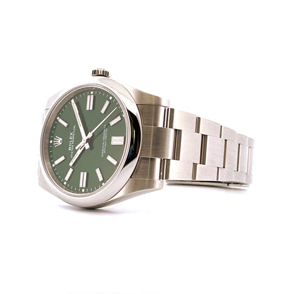 Rolex Oyster Perpetual 41 Green (Unworn / 2025)