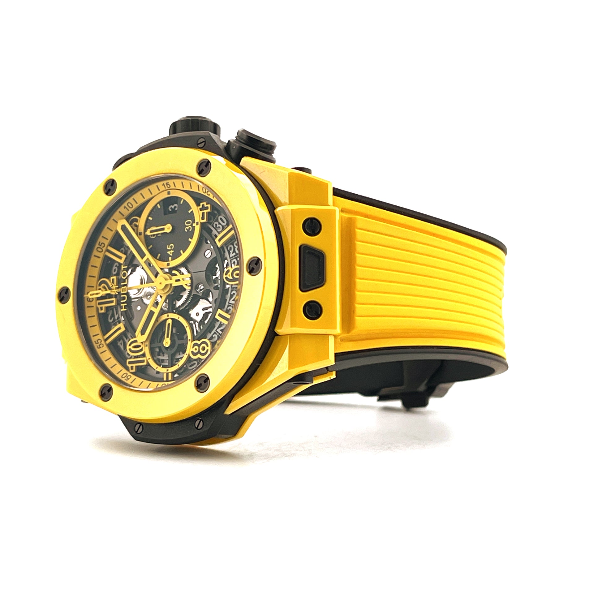 Hublot - Big Bang Unico Yellow Magic 42mm - Juwelier Spliedt