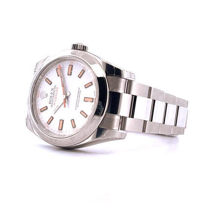 Rolex - Rolex Milgauss White NOS 2012 - Juwelier Spliedt