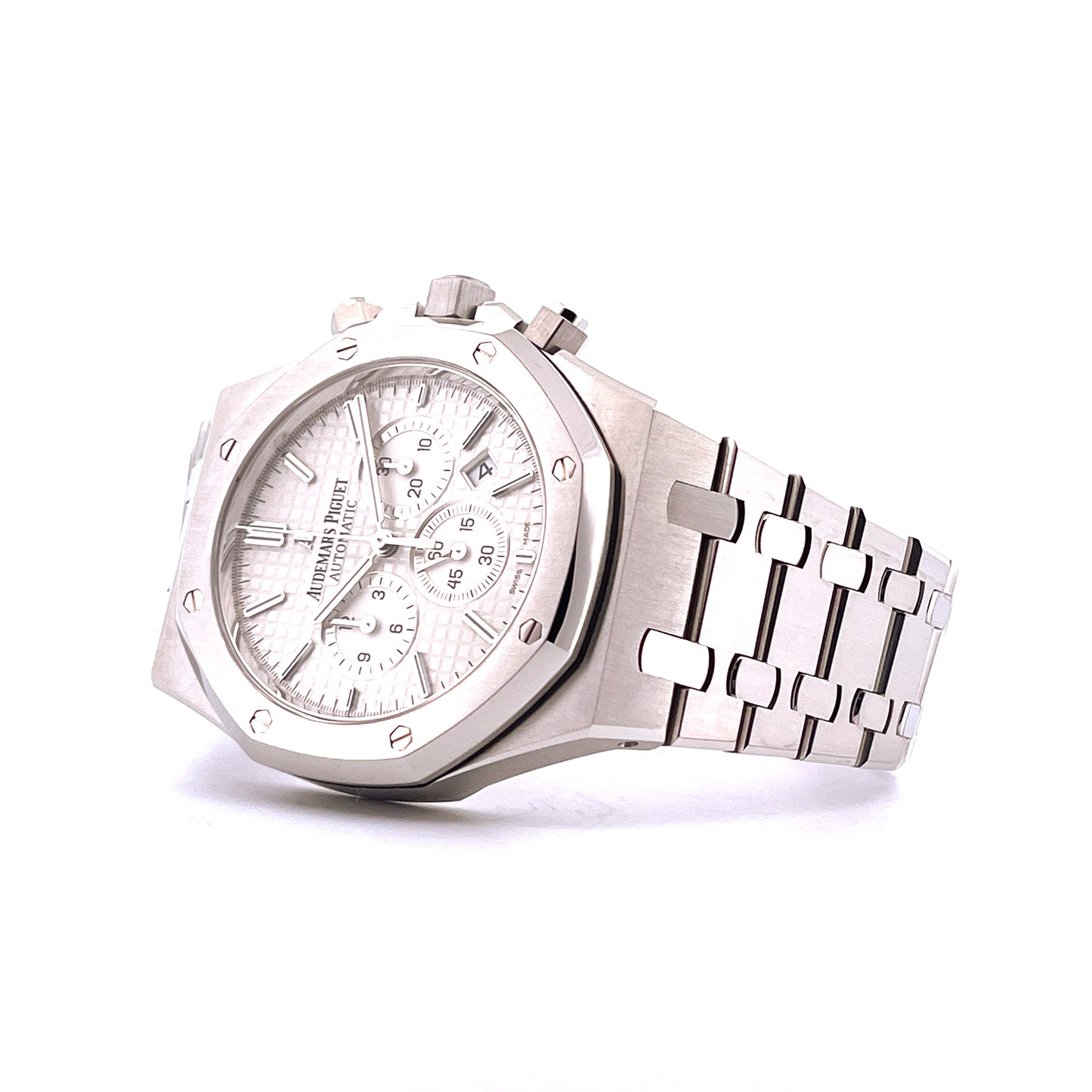 Audemars Piguet - Audemars Piguet Royal Oak Chronograph Silver - Juwelier Spliedt