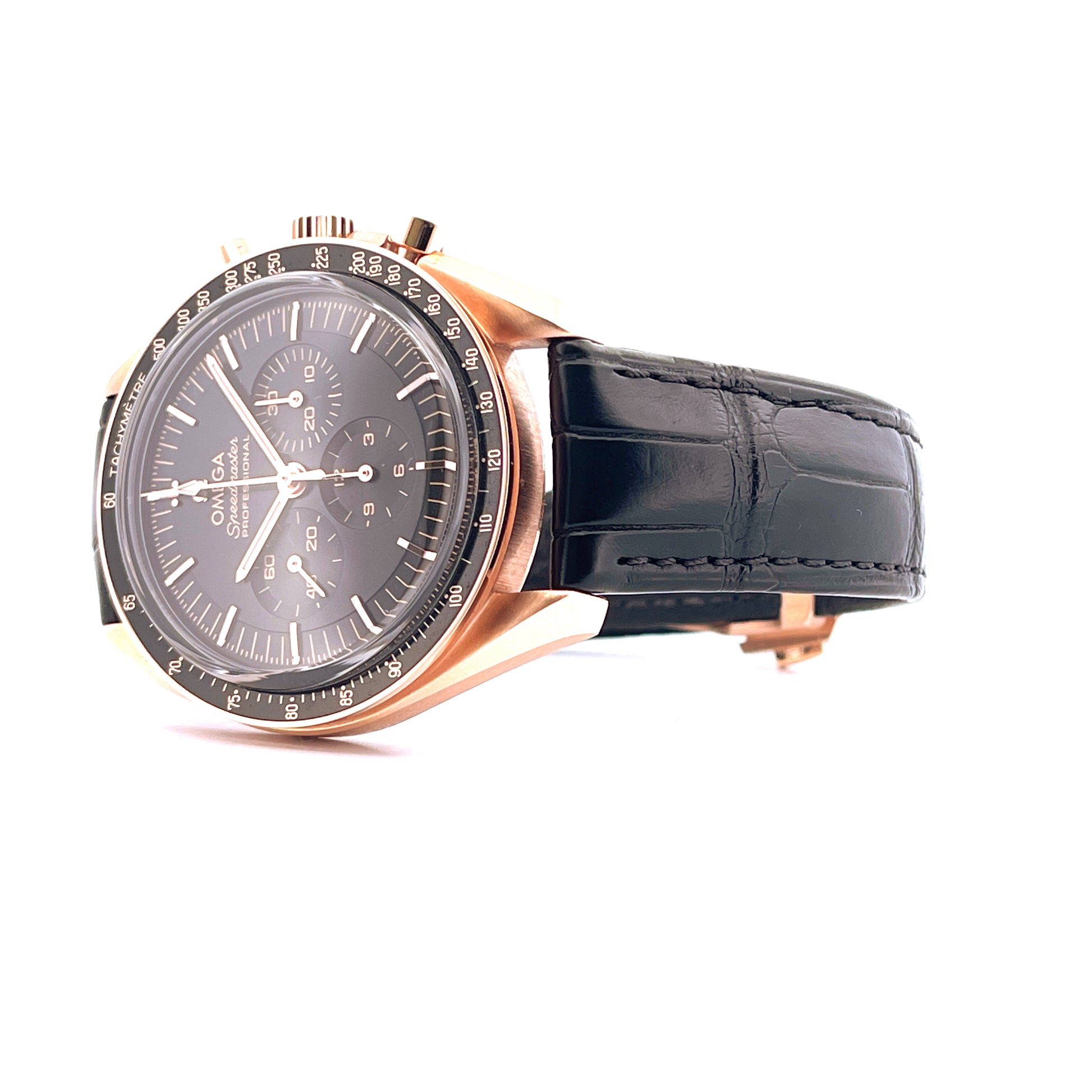 Omega - Speedmaster Moonwatch Sedna Gold - Juwelier Spliedt