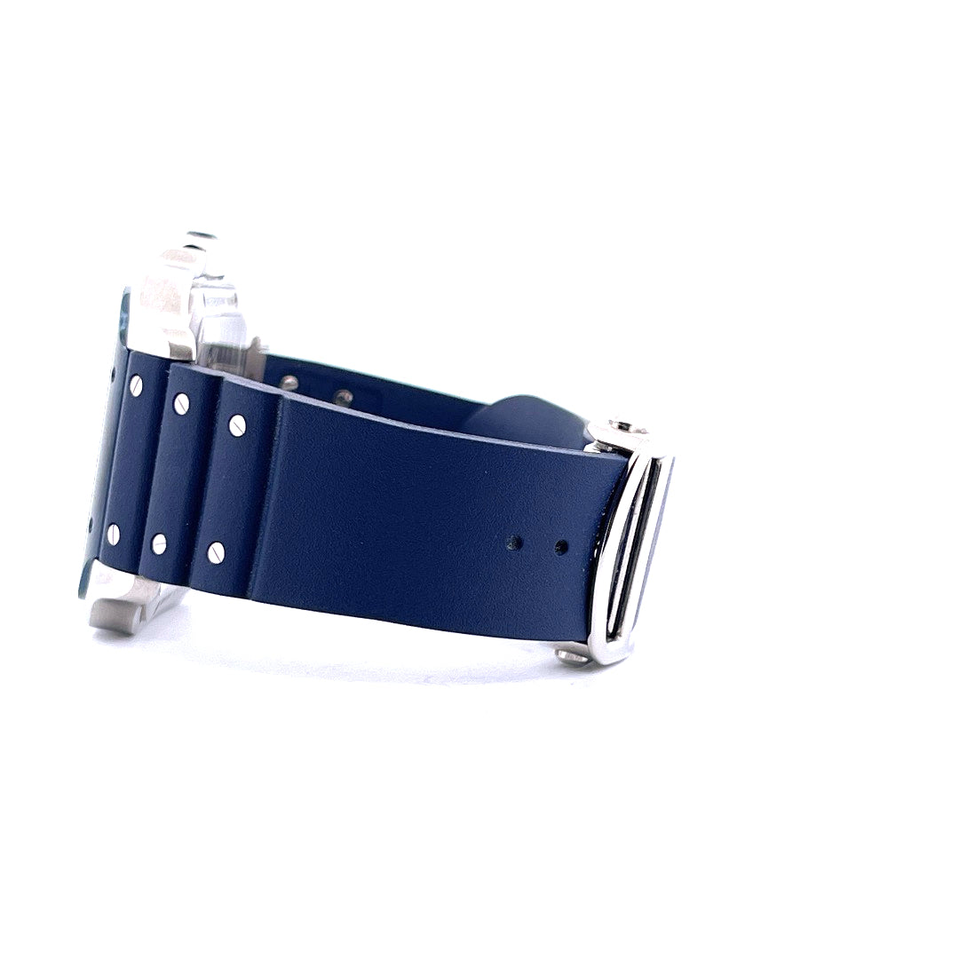 Cartier - Cartier Santos Skeleton Blue - Juwelier Spliedt