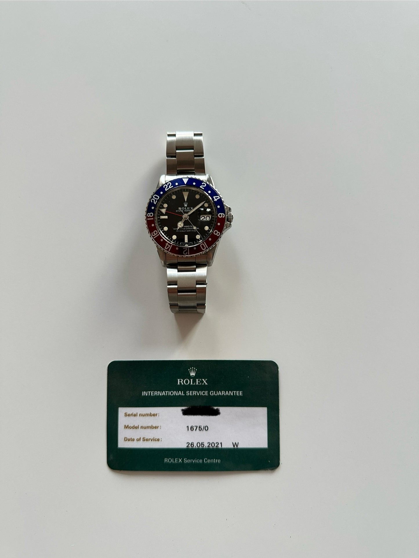 Rolex GMT-Master 1970