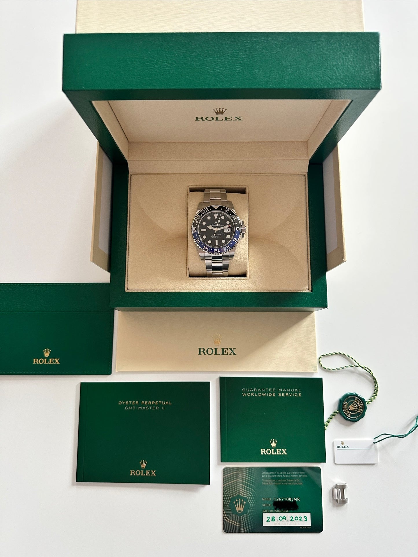 Rolex - Rolex GMT-Master II Batman (2023) perfect Condt. - Juwelier Spliedt