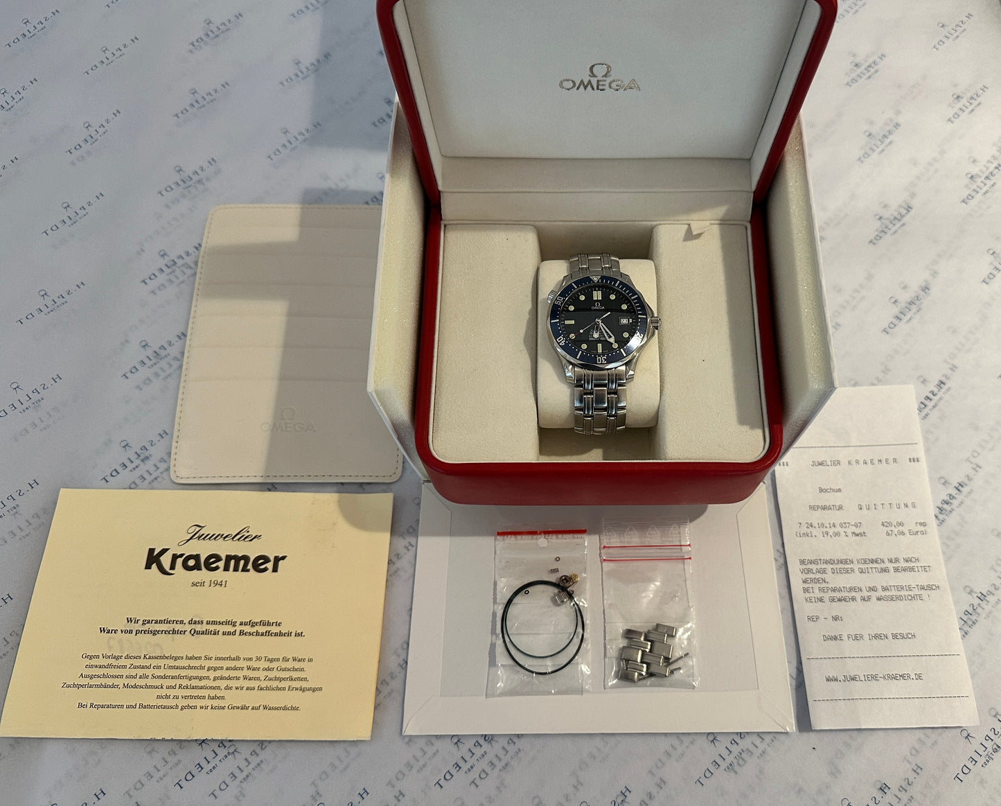 Omega Seamaster Diver 300 Professional Blue Dial (2008)