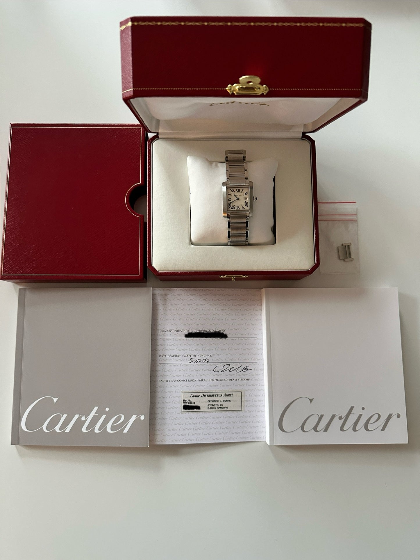 Cartier - Cartier Tank Francaise - Juwelier Spliedt