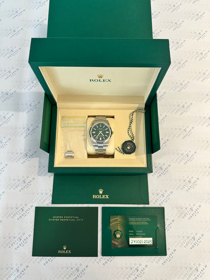 Rolex Oyster Perpetual 41 Green (Unworn / 2025)