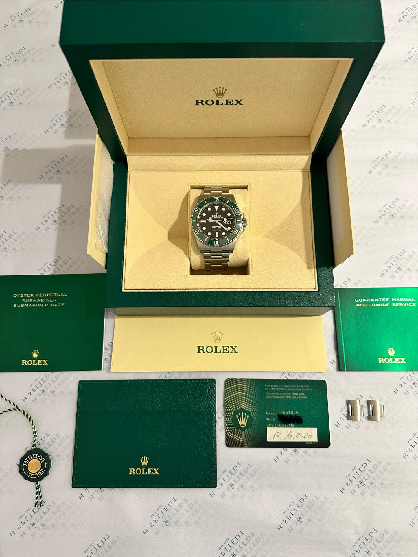 Rolex - Rolex Submariner Date STARBUCKS 2020 - Juwelier Spliedt