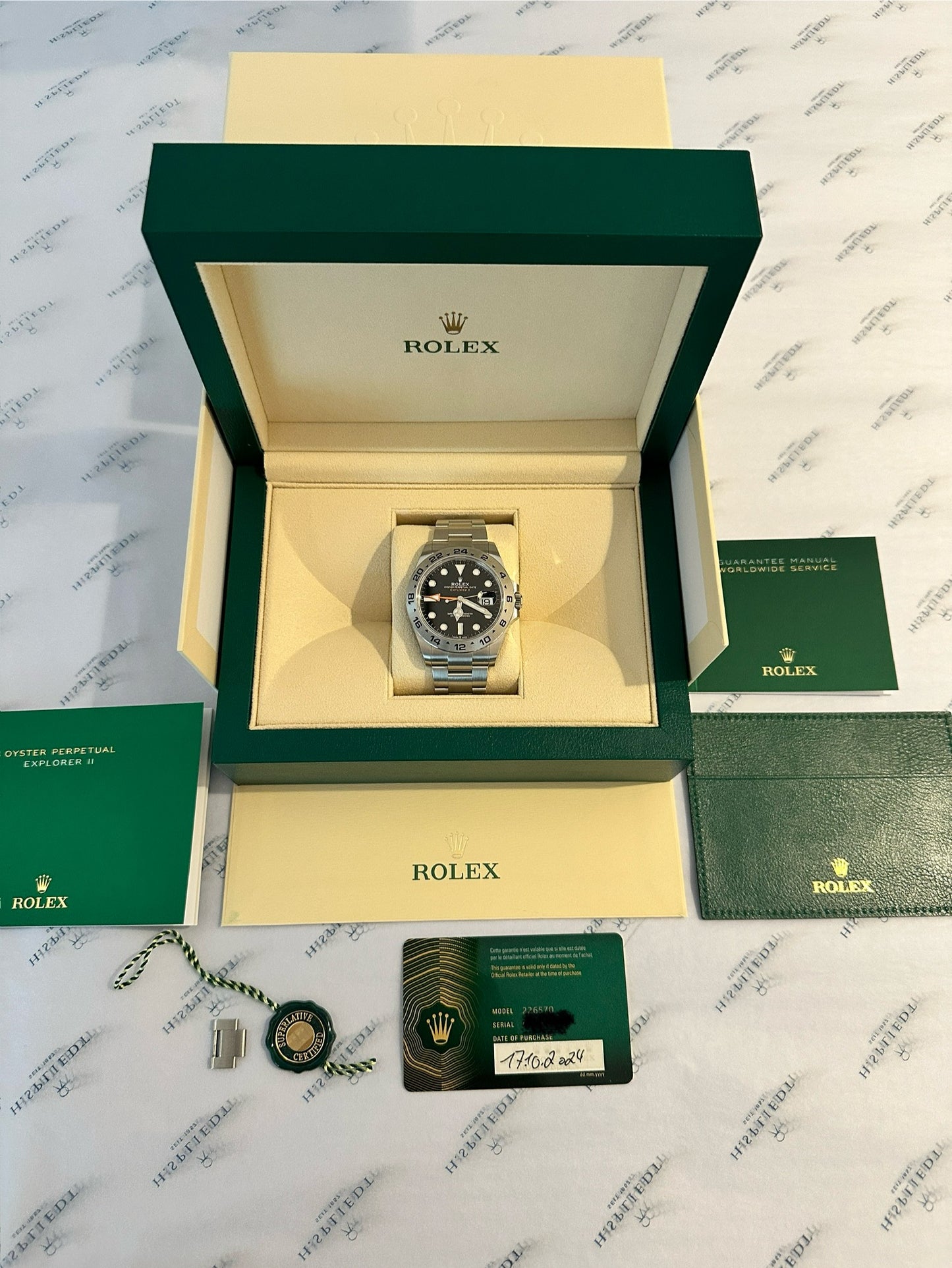 Rolex Explorer II 226570 (Unworn 2024)