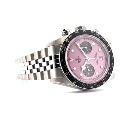 Tudor Black Bay Chrono Pink Inter Miami