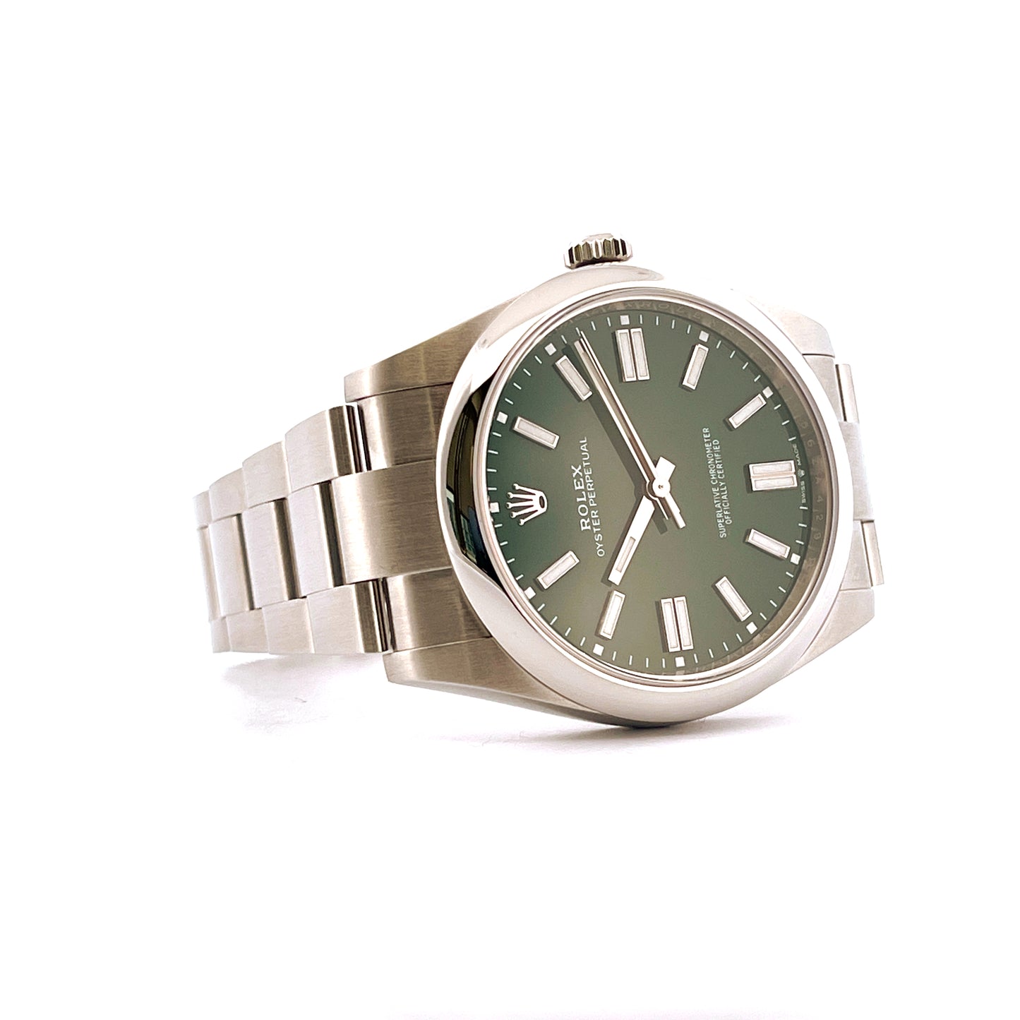 Rolex Oyster Perpetual 41 Green (Unworn / 2025)