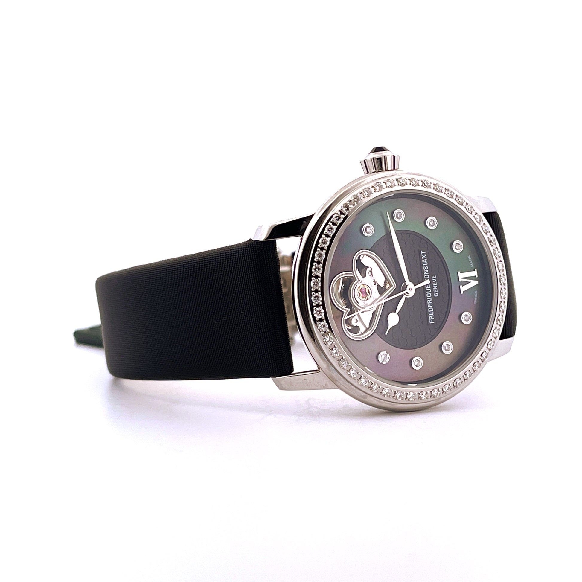 Frederique Constant - Frederique Constant Double Heart Beat Mother of Pearl - Juwelier Spliedt