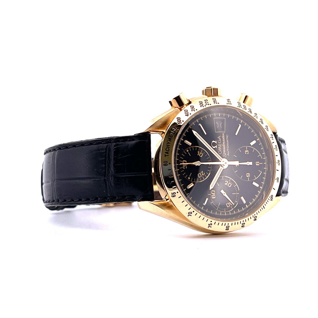 Omega - Speedmaster Date 39mm Gold - Juwelier Spliedt