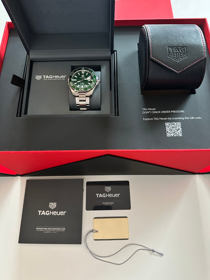 Tag Heuer Aquaracer 300M Green Dial