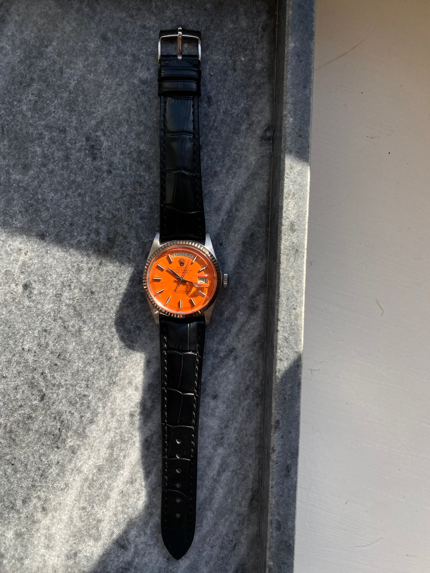 Rolex Day-Date 36 Orange