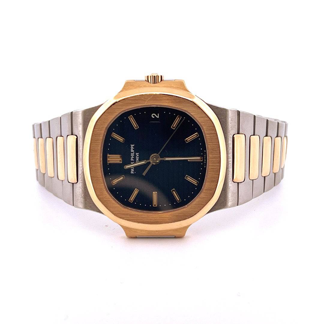 Patek Philippe - Nautilus Ref. 3800/1 - Blue Dial - Bicolor - Juwelier Spliedt - [product_ Artikelnummer]